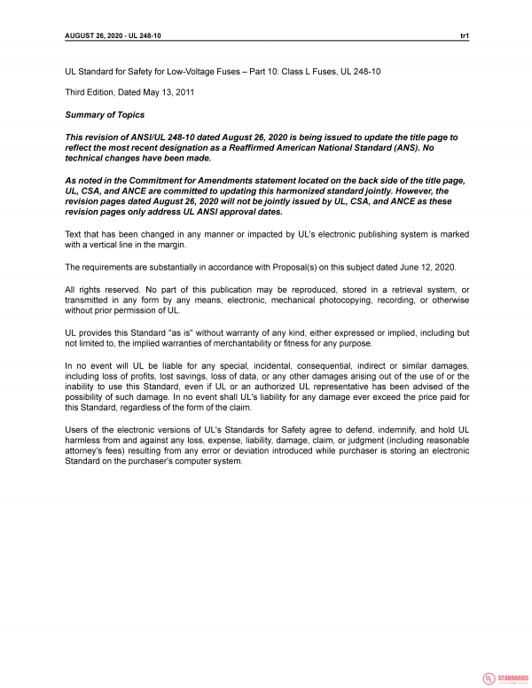 UL 248-10 PDF UL 248-10 PDF